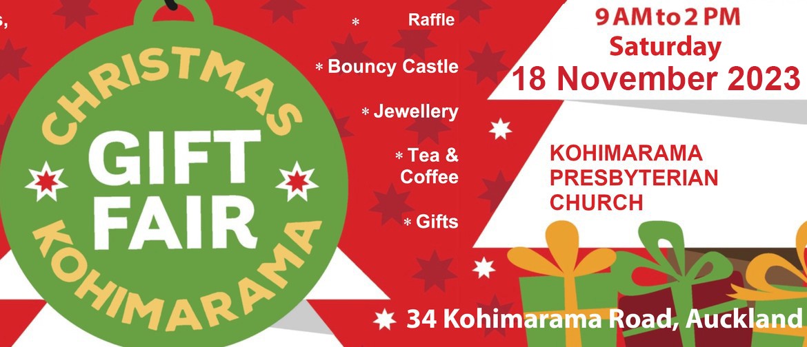 Kohimarama Christmas Gift Fair