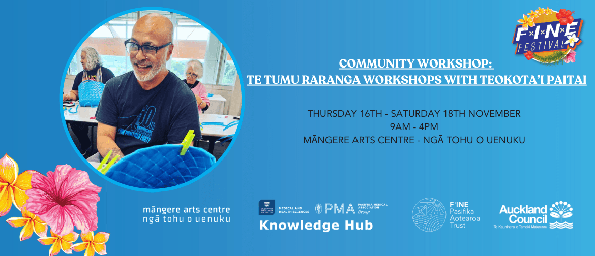Community Workshop:  Te Tumu Raranga Workshops