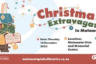 Image for event: Matamata Library's Christmas Extravaganza