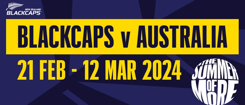 Blackcaps V Australia - Test
