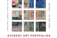 Student Art Portfolios Exhibition
