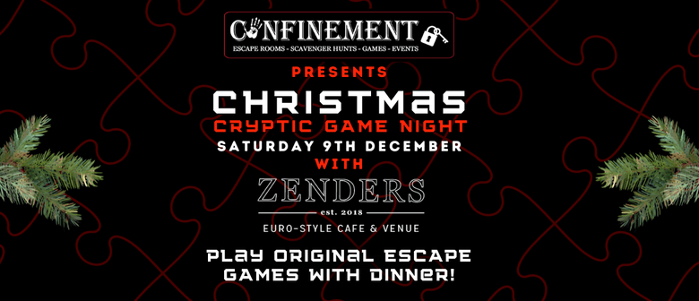 Christmas Cryptic Game Night & Buffet Dinner