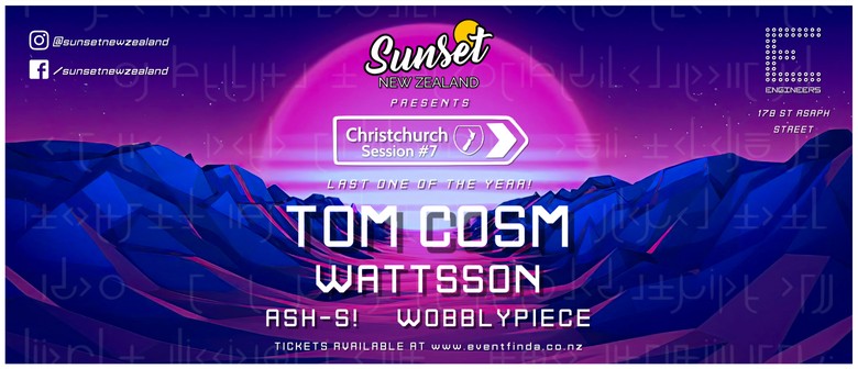 Sunset New Zealand - Christchurch Session #7