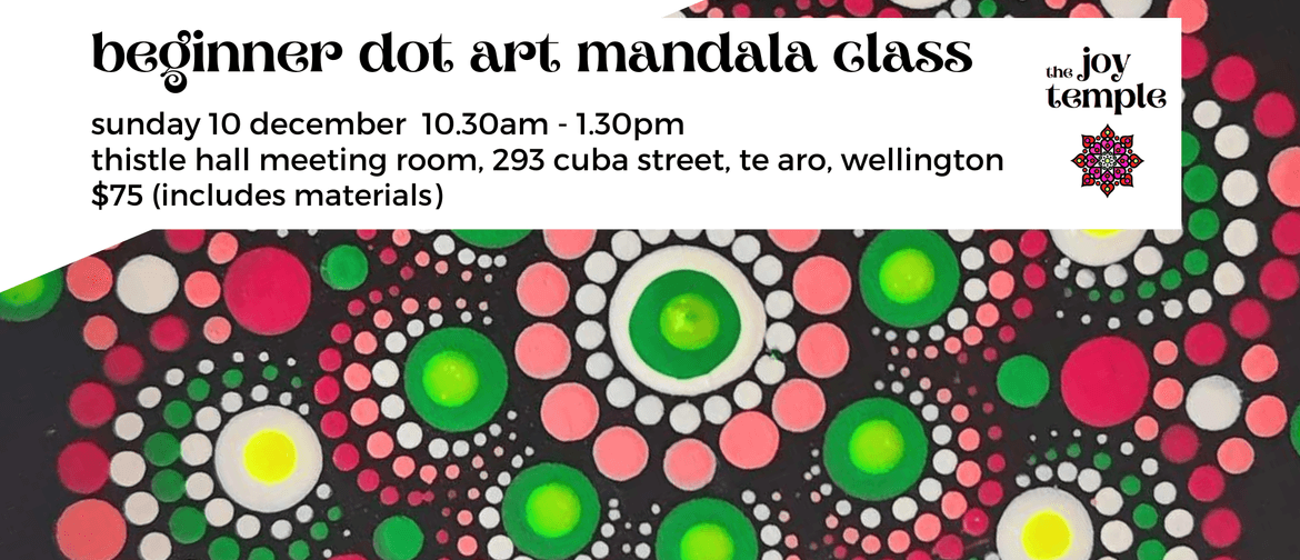 Beginner Dot Art Mandala class