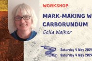 Celia Walker - Mark-making with Carborundum