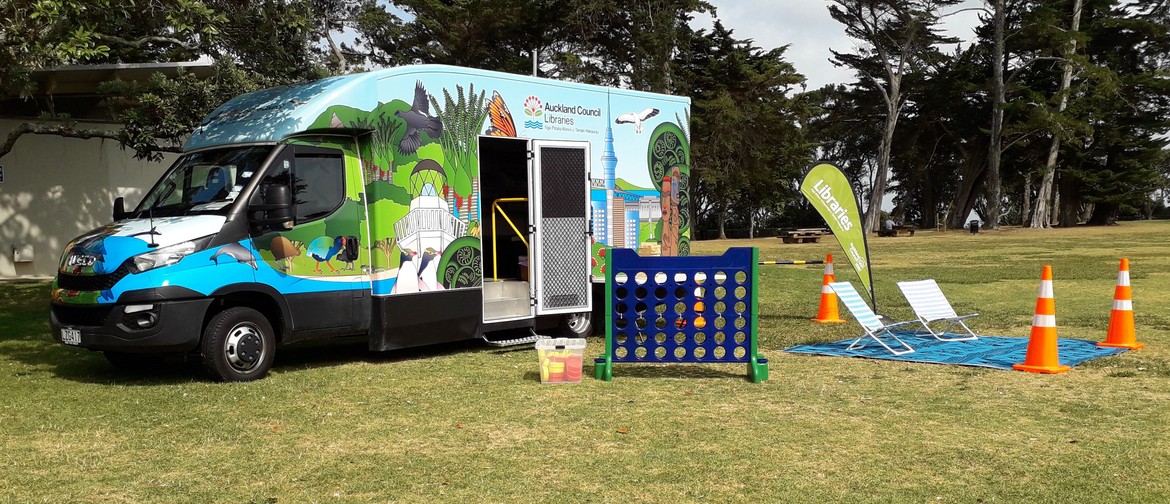 Mobile Library Waterview Reserve Pop Up Mobile Library Waterview Reserve Pop Up