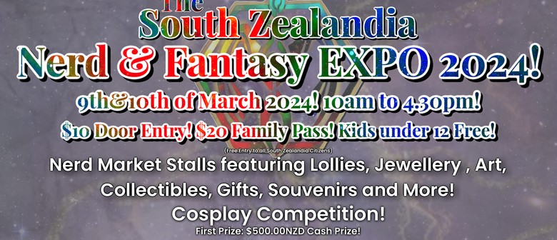 The South Zealandia Nerd & Fantasy EXPO: CANCELLED