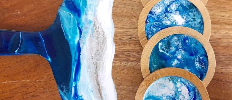 Resin Platter & Coasters | Workshop 