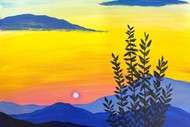 Image for event: Painting: Sunset Skies | KIDS Holiday Programme