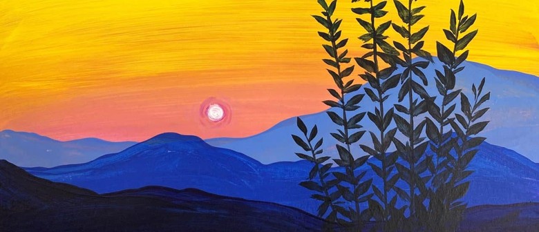 Painting: Sunset Skies - Kids Holiday Programme