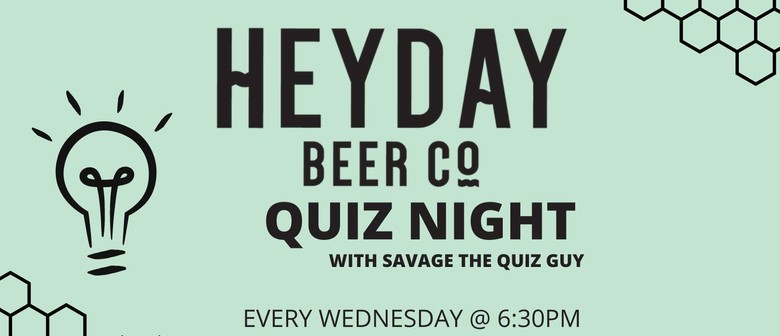 Quiz Night - Heyday Beer Co.