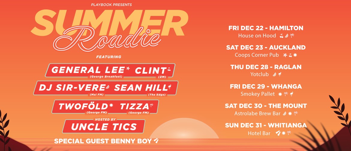 Summer Roadie Ft. TwoFold, Sean Hill, Tizza, Uncle Tics
