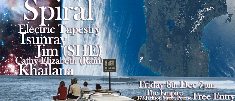 Spiral, Electric Tapestry, Isunray, Jim (She), Cathy (Rain)