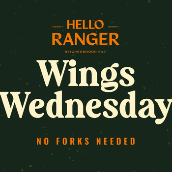 Ranger's Wings Wednesday!