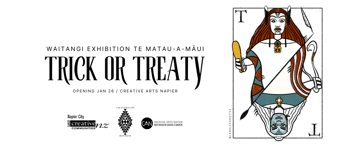 'Trick Or Treaty' Waitangi Exhibition