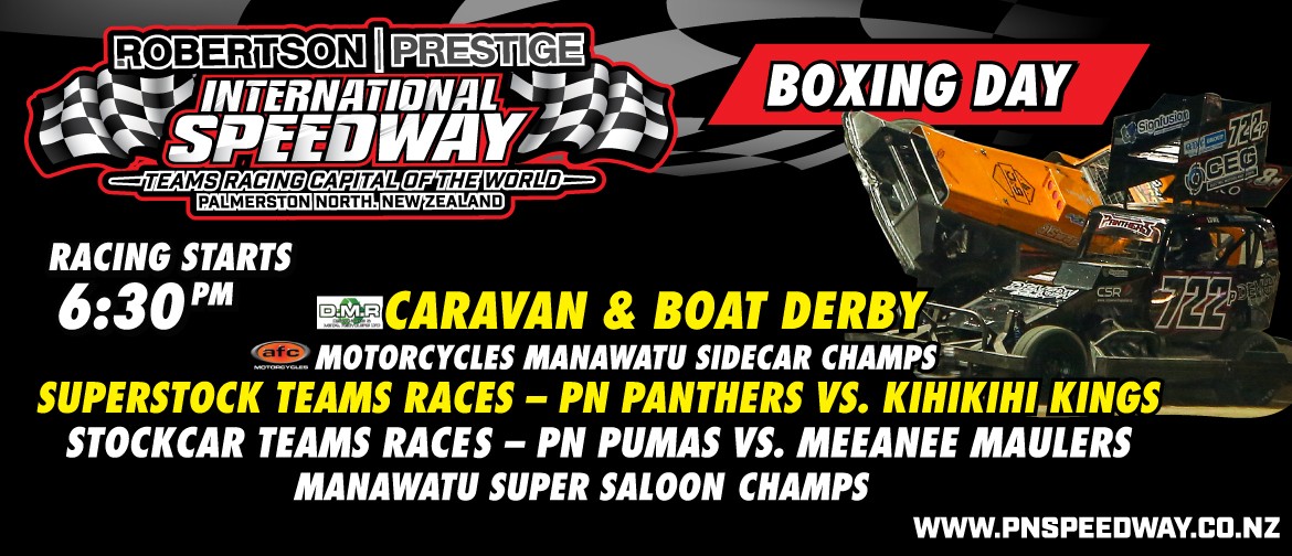 Caravan & Boat Derby + M.t.u Super Saloon & Sidecar Champs