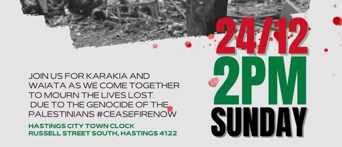 Ceasefire Now! Peace Rally