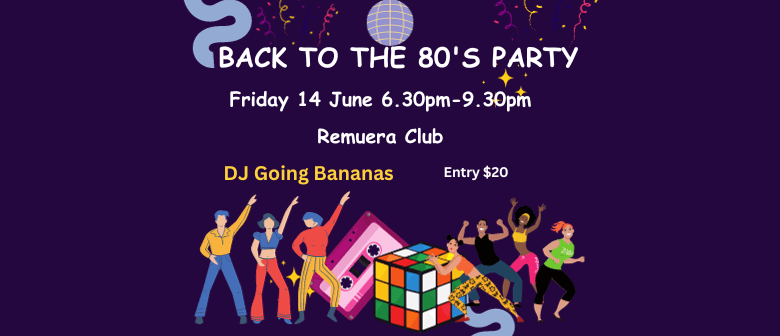 Back to the 80's Party