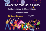 Image for event: Back to the 80's Party