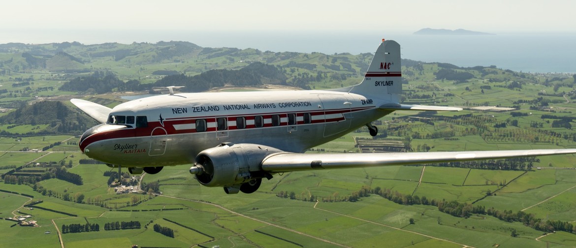 DC3 Scenic Flights Whanganui Vintage Weekend 2024
