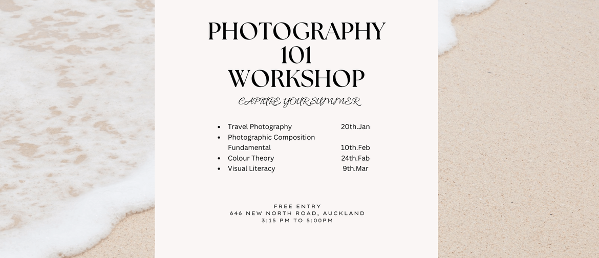 Photography 101 Workshop