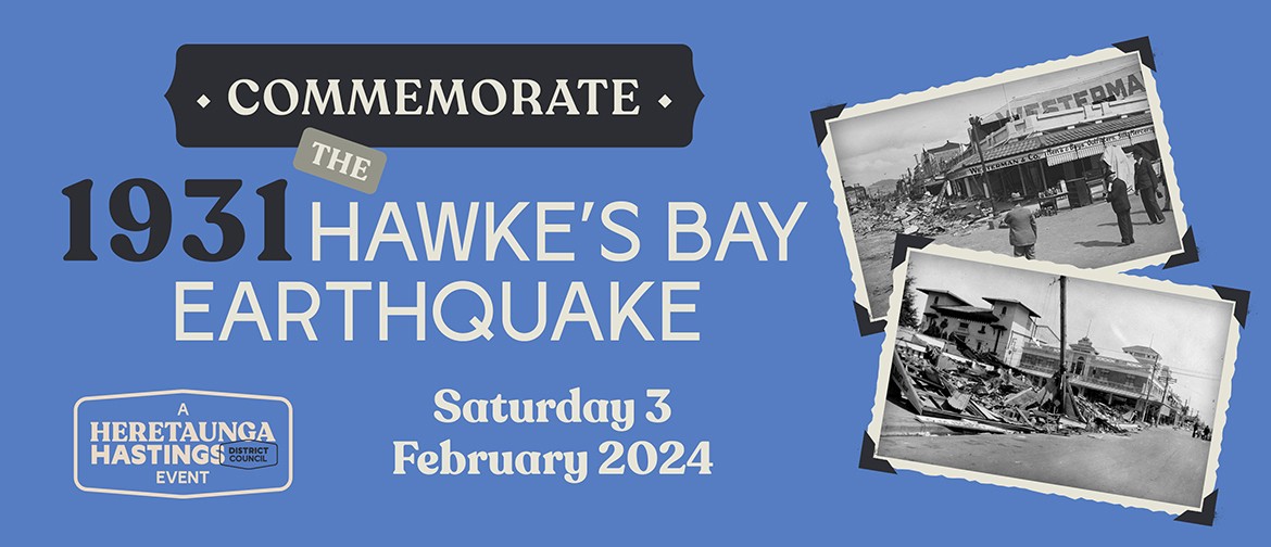 1931 Hawke's Bay Earthquake Commemoration 2024