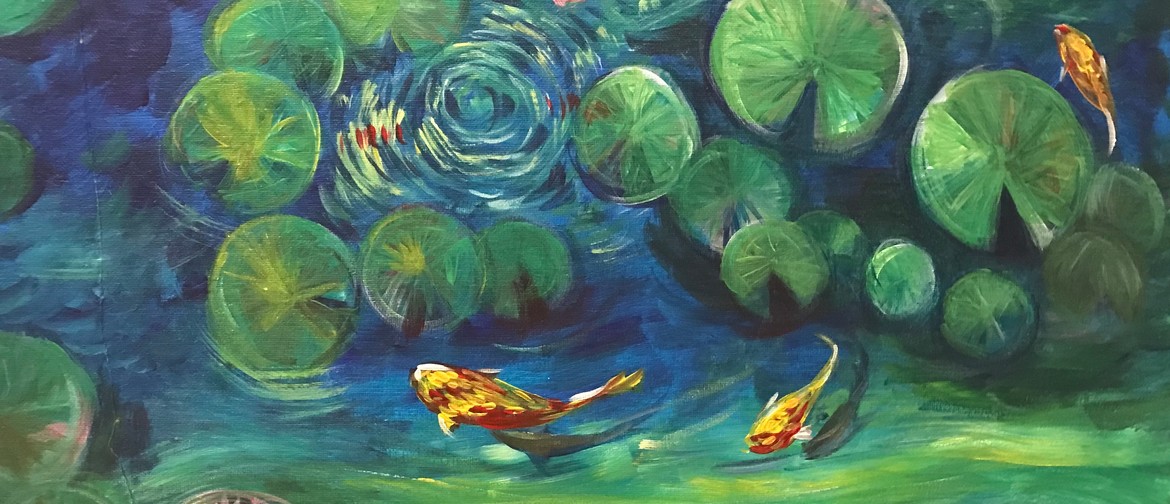 Paint & Chill Sat Arvo - Water Lilies & Koi