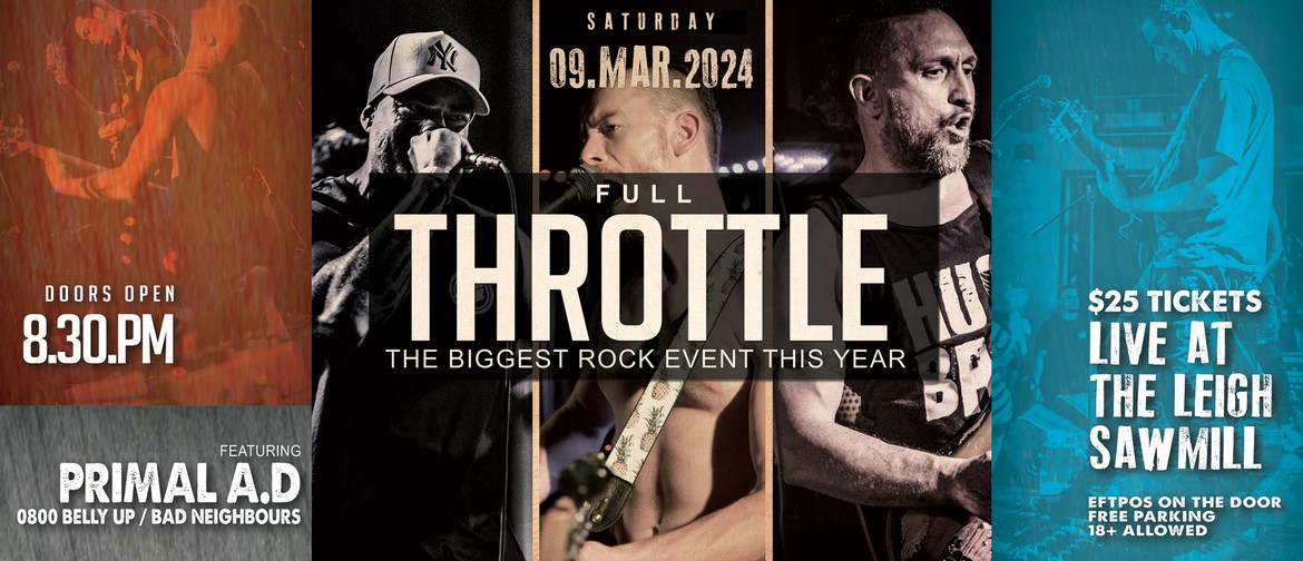 Full Throttle - The Biggest Rock Event This Year