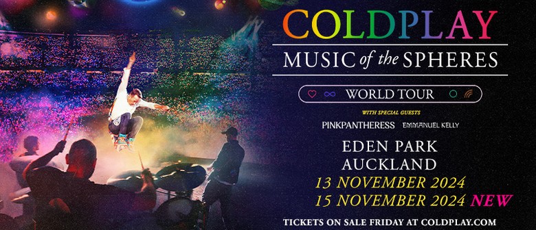 Coldplay 'Music of the Spheres World Tour' - Second Auckland