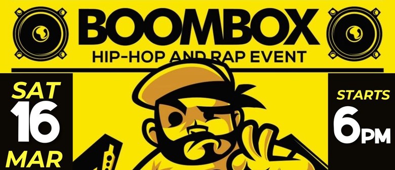 BOOMBOX Hip-Hop Rap Event