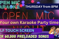 Image for event: Open Mic Karaoke Night