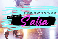 Beginners Salsa 8 Week Course - April/May 2024