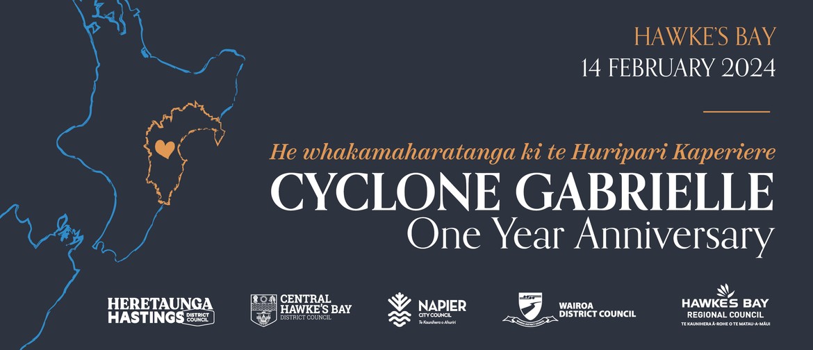 Hastings Commemoration Service - Cyclone One Year Anniversar