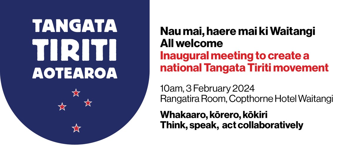Tangata Tiriti Hui at Waitangi