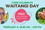 Image for event: Free Pony Riding & Face Painting To Celebrate Waitangi Day