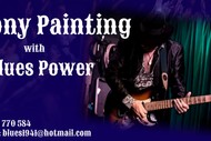 Image for event: Tony Painting With Blues Power