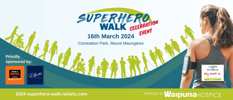 Waipuna Hospice Superhero Walk Celebration Event 2024