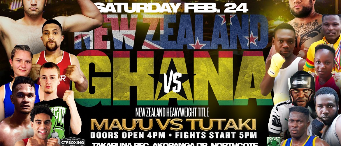MAU'U vs TUTAKI - NZ Heavyweight Title