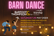 Image for event: Barfoot & Thompson Barn Dance for Starship 2024