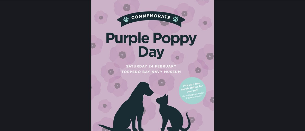 Purple Poppy Day At The Navy Museum