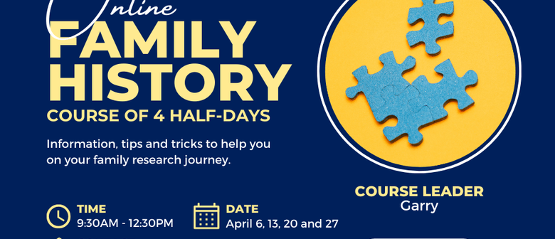 Online Family History Course April 2024