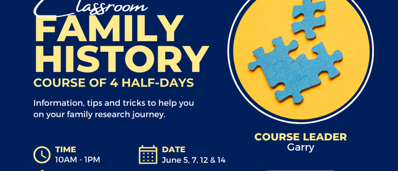 Classroom Family History Course - June
