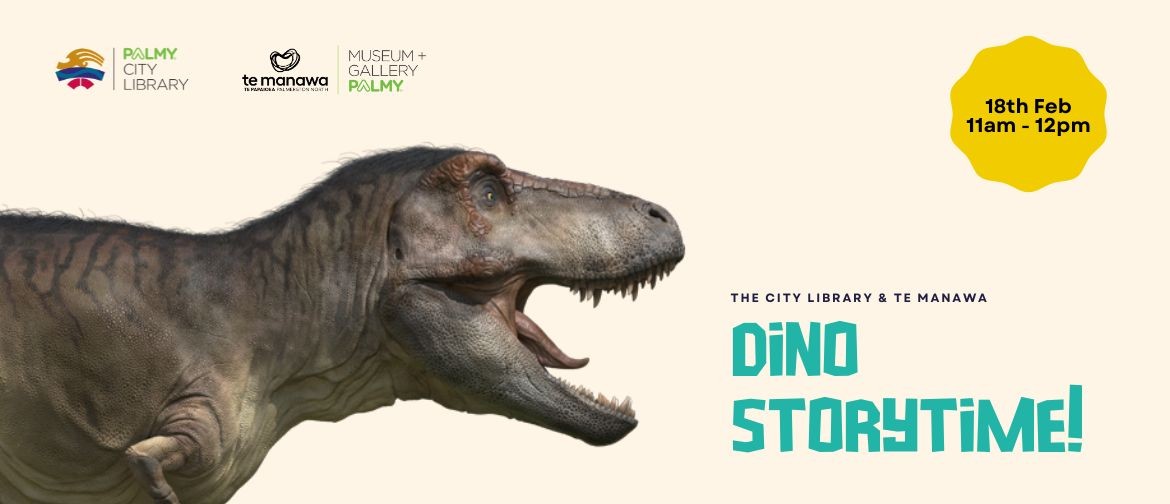 Dino Storytime at Te Manawa with the City Library