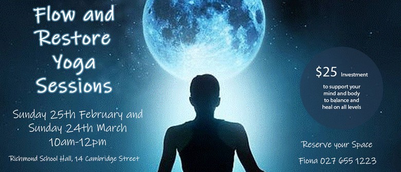Full Moon Flow and Restore Yoga