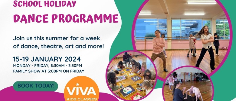 April School Holiday Dance Programme at Viva Kids