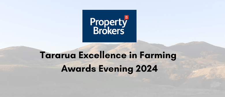 Property Brokers Tararua Excellence in Farming Awards 2024