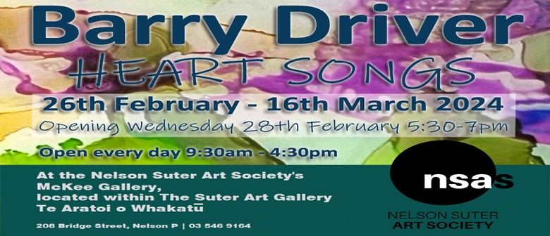 Heart Songs - Solo Exhibition By Barry Driver