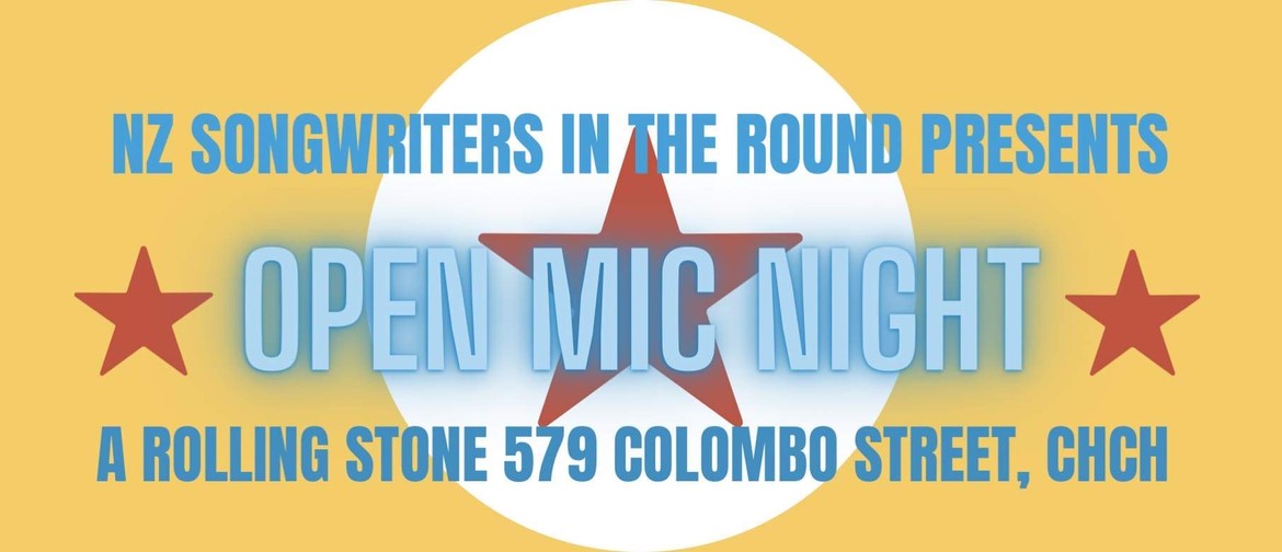 New Zealand Songwriters In the Round - Open Mic