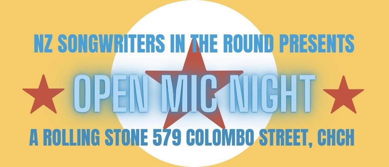 New Songwriters In the Round - Open Mic