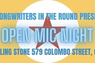 Image for event: New Songwriters In the Round - Open Mic